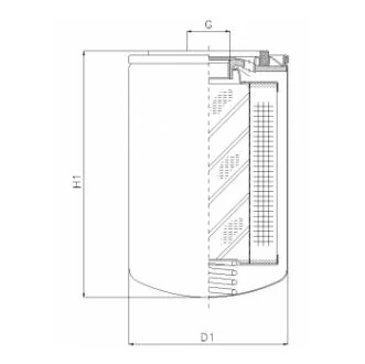 Filtrec - A105G03 - Oil filter (spin-on)