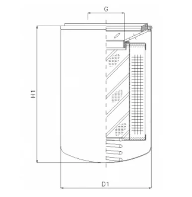 Filtrec - A140GW10 - Hydraulic filter spin-on