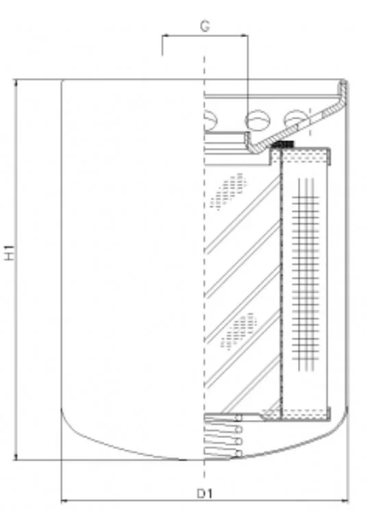 Filtrec - AWX103 - Oil filter (spin-on)