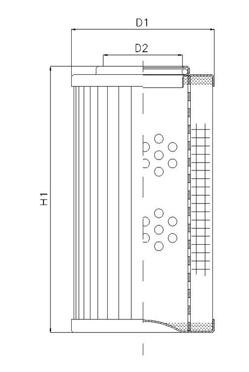 Filtrec - D111T40AV - Hydraulic filter element