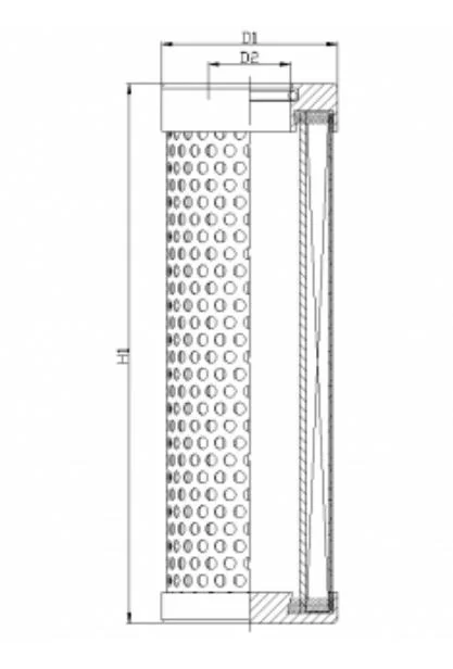 Filtrec - D124G10X - Hydraulic filter element