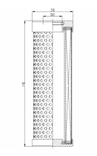 Filtrec - D126G06X - Hydraulic filter element