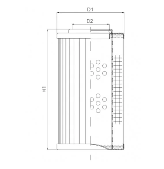Filtrec - D132T10A - Hydraulic filter element