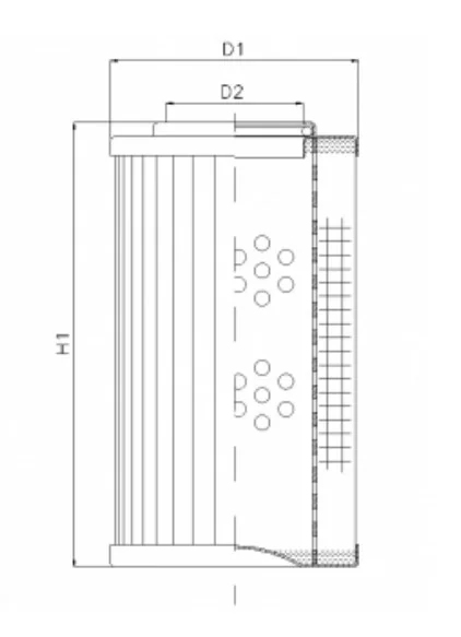 Filtrec - D143G06AV/ESD - Hydraulic filter element