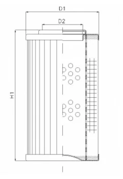 Filtrec - D181G10AV/ESD - Hydraulic filter element