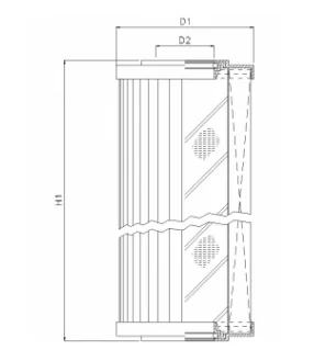 Filtrec - D651G01AV - Hydraulic filter element