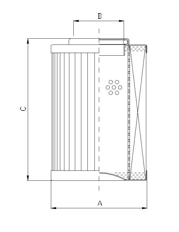 Filtrec - D760G25A - Hydraulic filter element