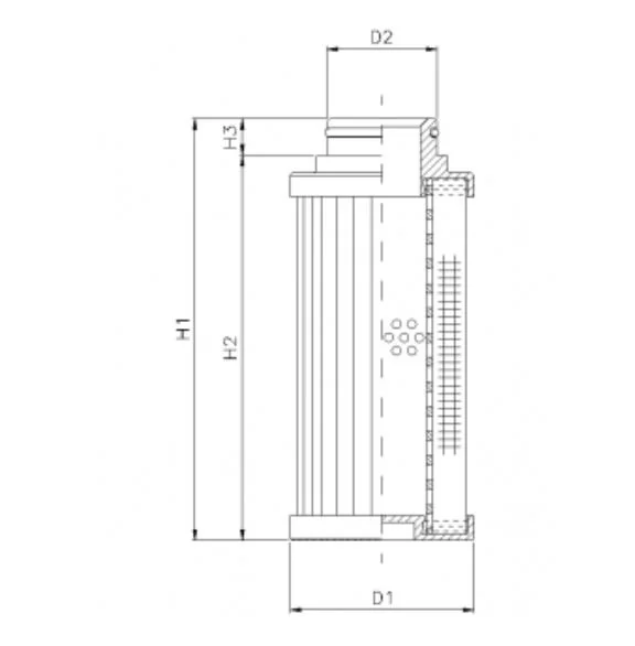Filtrec - D770G03B - Hydraulic filter element