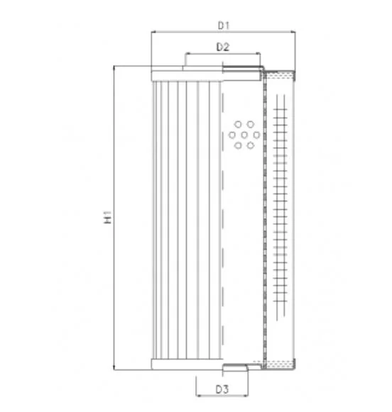 Filtrec - D921T75A - Hydraulic filter element