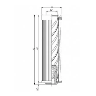 Filtrec - DLD100B40B2 - Hydraulic filter element