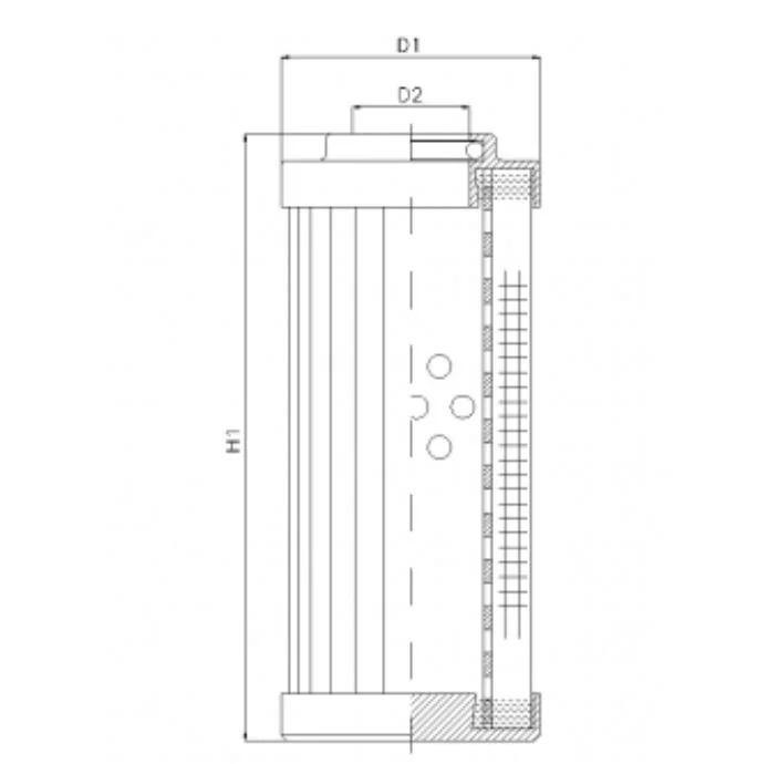 Filtrec - DLD170T25B - Hydraulic filter element