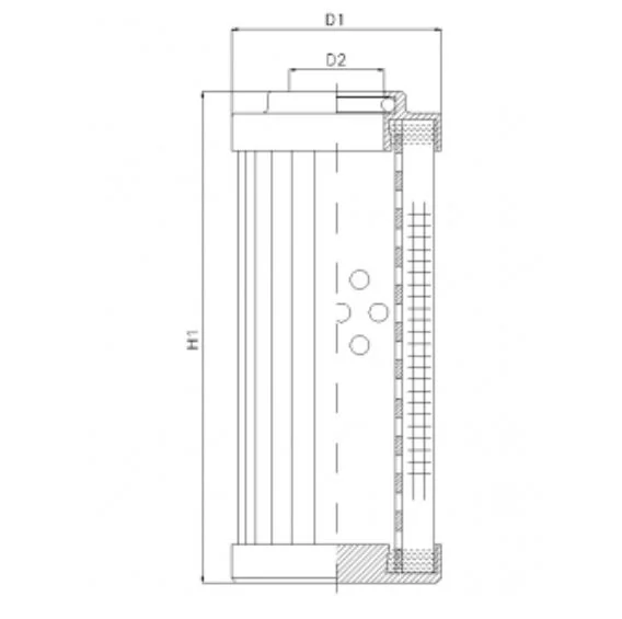 Filtrec - DLD360T130B - Hydraulic filter element