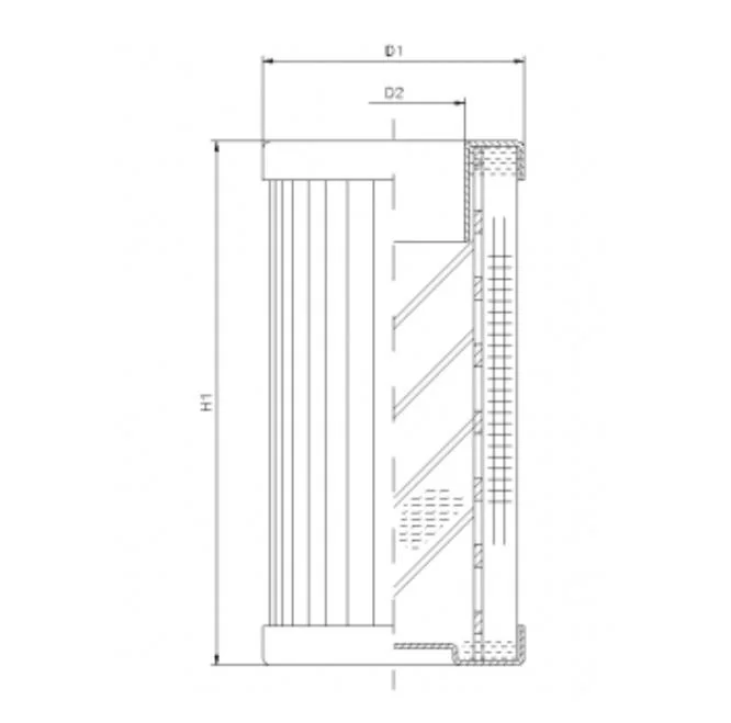 Filtrec - DMD0011W500B - Hydraulic filter element