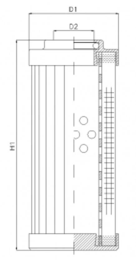 Filtrec - DVD20005F03B - Hydraulic filter element