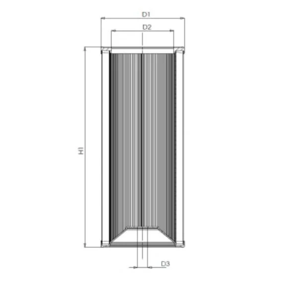 Filtrec - E714G10 - Hydraulic filter element