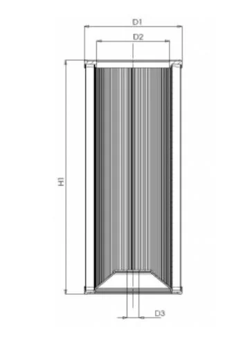 Filtrec - E714G25 - Hydraulic filter element
