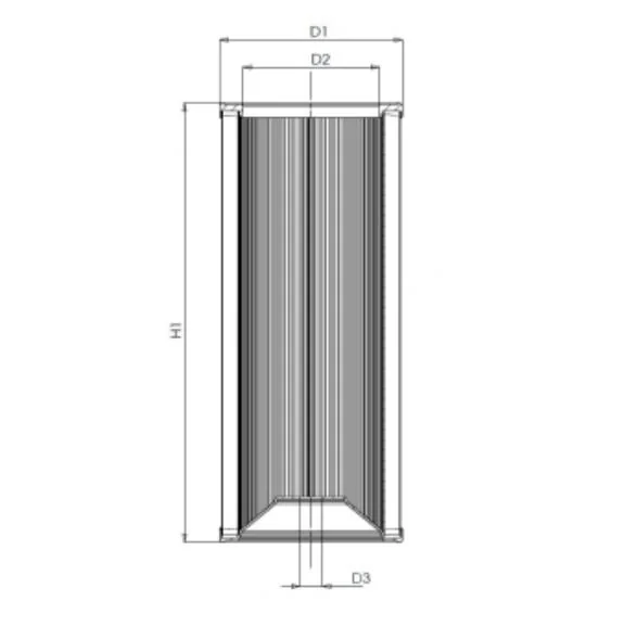Filtrec - E721G10 - Hydraulic filter element