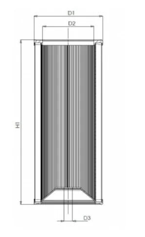 Filtrec - E731G06 - Hydraulic filter element