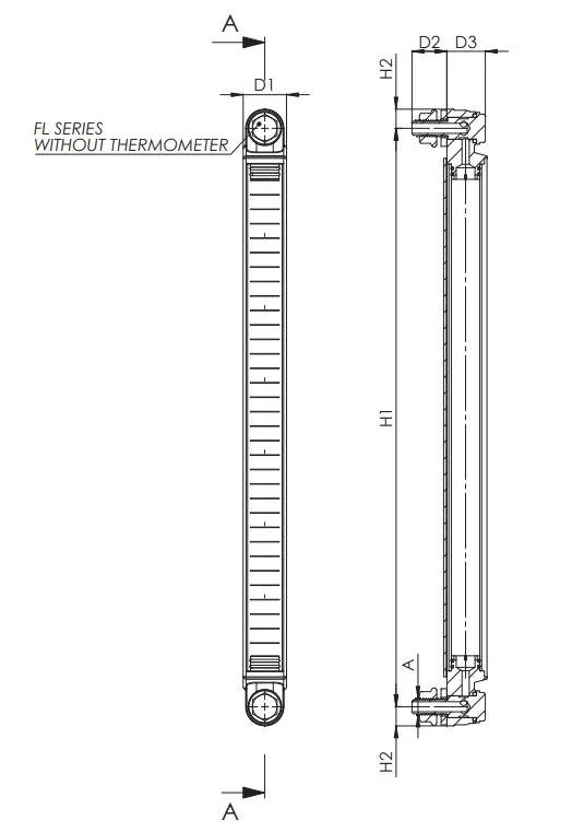 Filtrec - FL60M12 - Oil level indicator