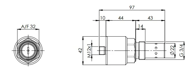 Filtrec - FMSS01S0 - Humidity and temperature sensor