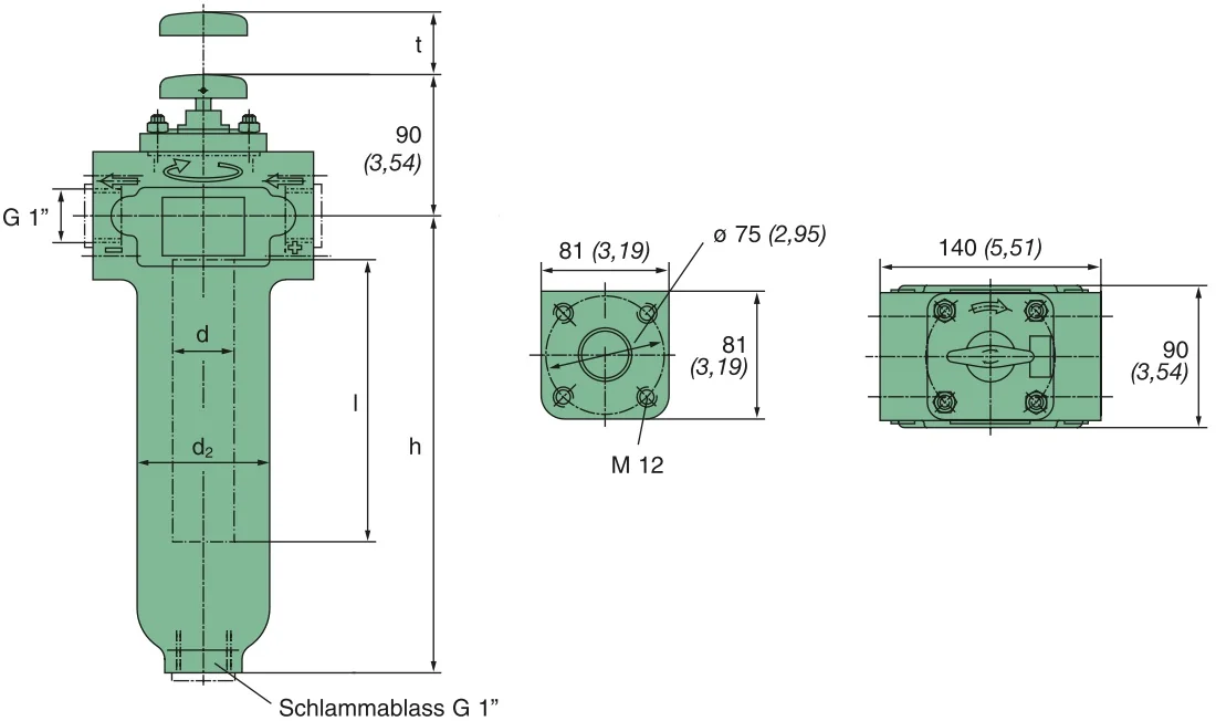 Filtrec - KMGW00001 - Wire gap-type filter