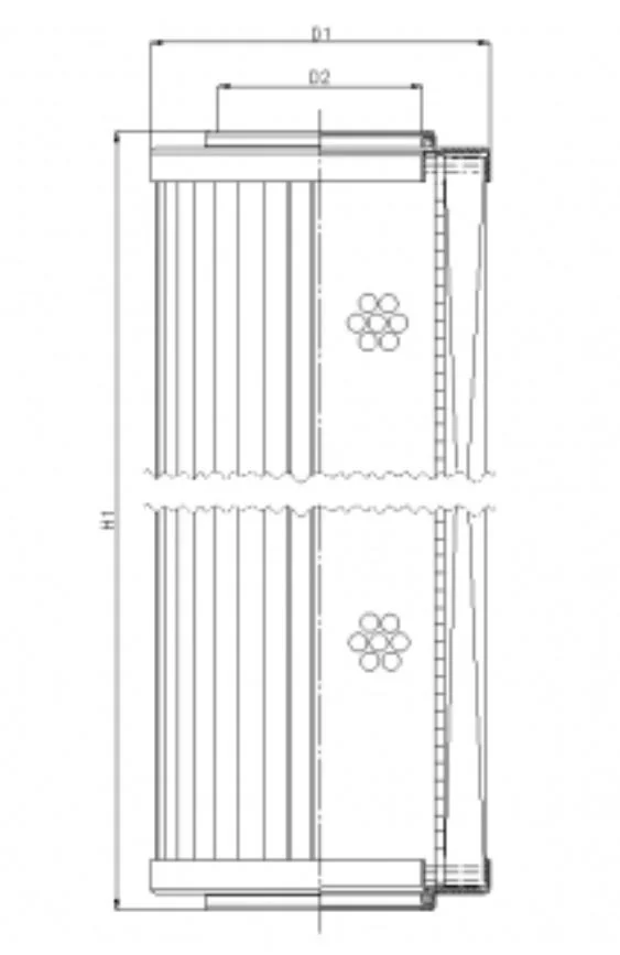 Filtrec - R296T125 - Hydraulic filter element