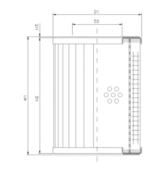 Filtrec - R331C10 - Hydraulic filter element