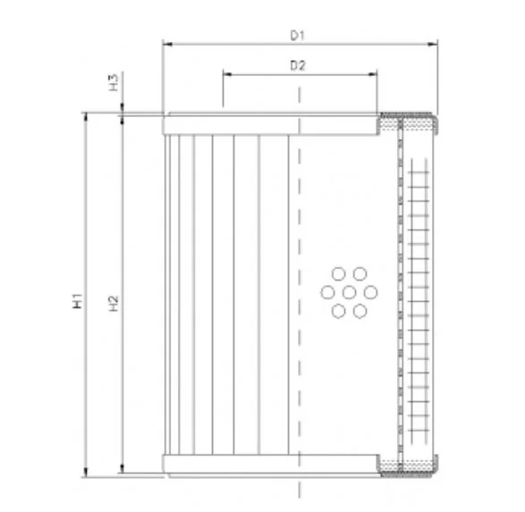 Filtrec - R332G40 - Hydraulic filter element