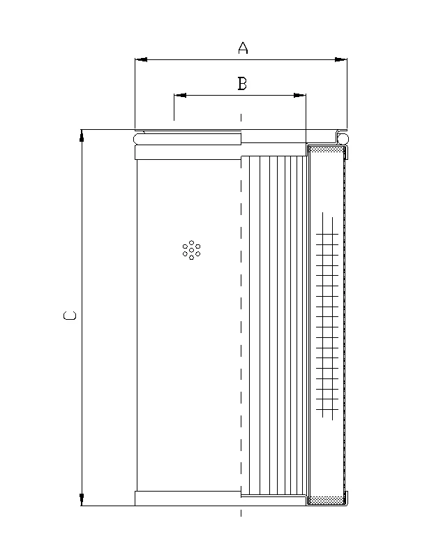 Filtrec - R410G25 - Hydraulic filter element