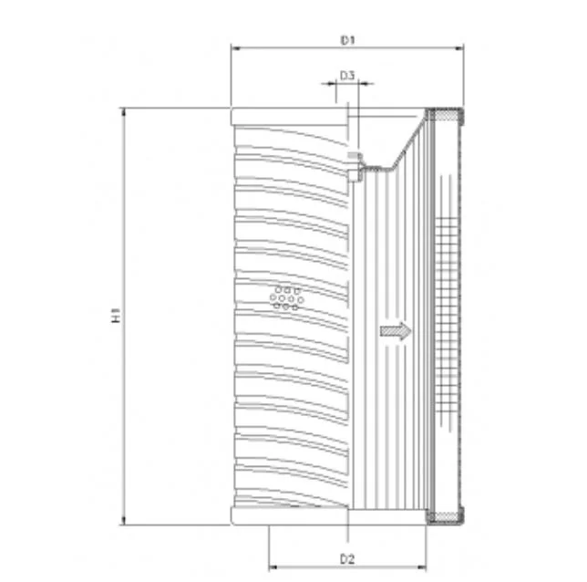 Filtrec - R730T60 - Hydraulic filter element