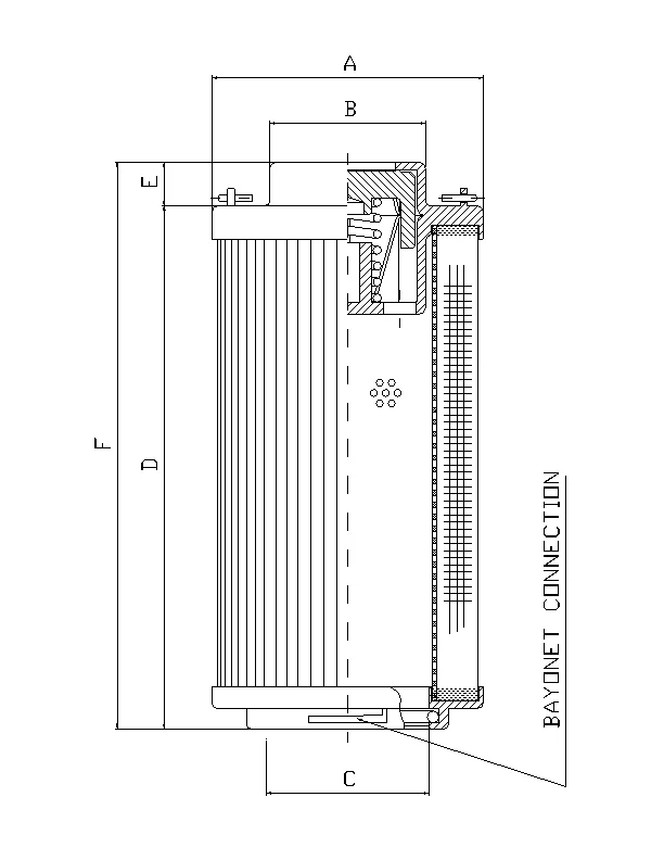 Filtrec - RHR1300GW03B3/AB1 - Hydraulic filter element