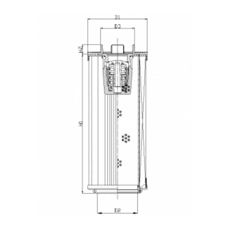 Filtrec - RHR1700S25B - Filter element for return filter