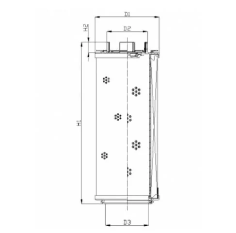 Filtrec - RHR330G05B0/AB1 - Hydraulic filter element