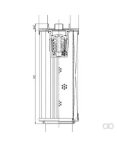 Filtrec - RHR660GW03V3/AB1 - Hydraulic filter element
