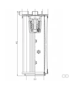 Filtrec - RHR660S100V3/AB1 - Hydraulic filter element