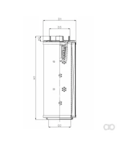 Filtrec - RHR750G03B6/ESD - Hydraulic filter element