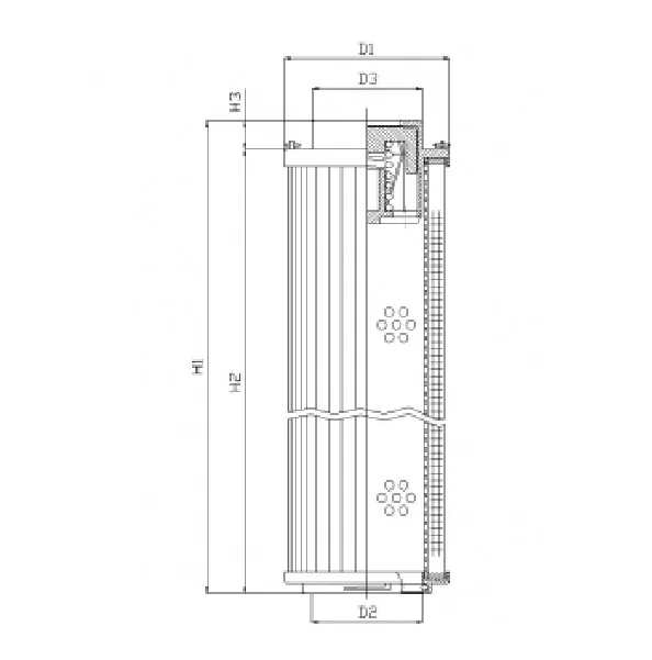 Filtrec - RHR75S50V3/AB1 - Hydraulic filter element