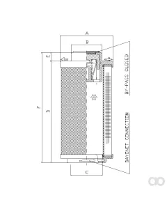 Filtrec - RHR850G20B0/AB1 - Hydraulic filter element