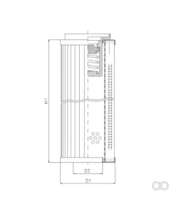 Filtrec - RLR425E10B/1 - Hydraulic filter element