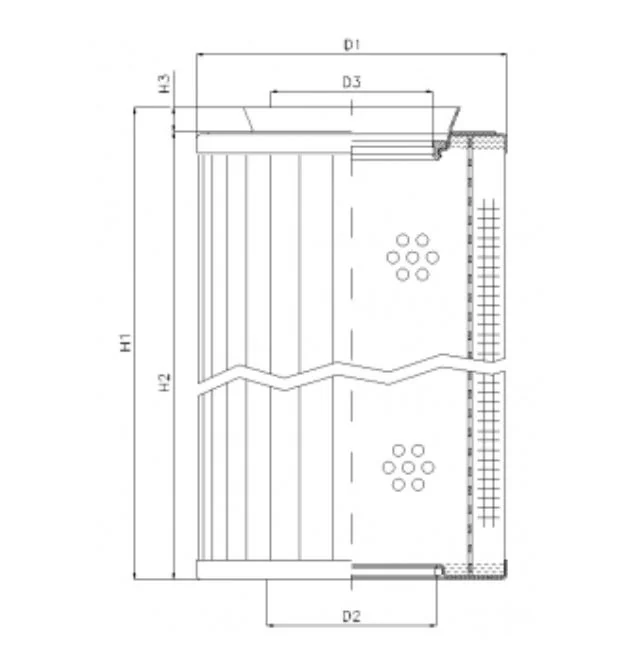 Filtrec - RMR438E03B - Hydraulic filter element