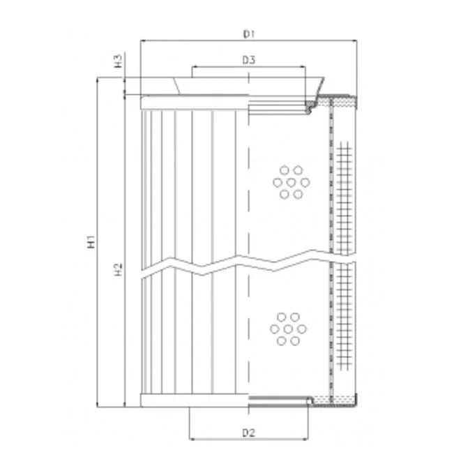 Filtrec - RMR438E05B - Hydraulic filter element