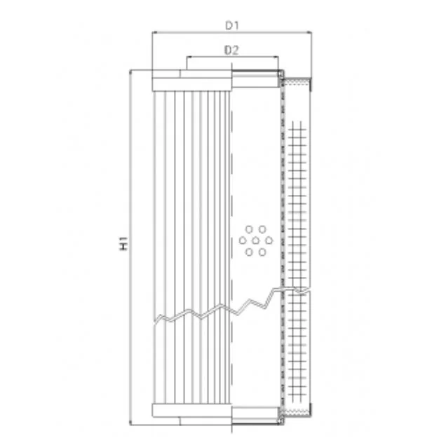 Filtrec - RVR10013B40B - Hydraulic filter element