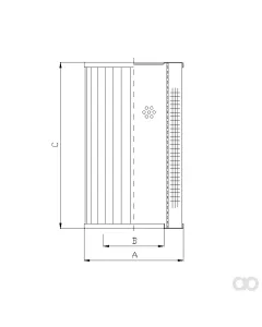 Filtrec - RVR330E20B - Hydraulic filter element