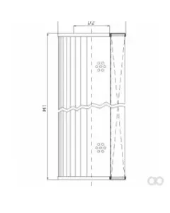 Filtrec - S110T125 - Hydraulic filter element