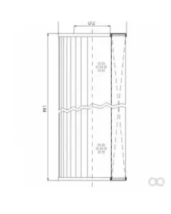 Filtrec - S141T250 - Hydraulic filter element