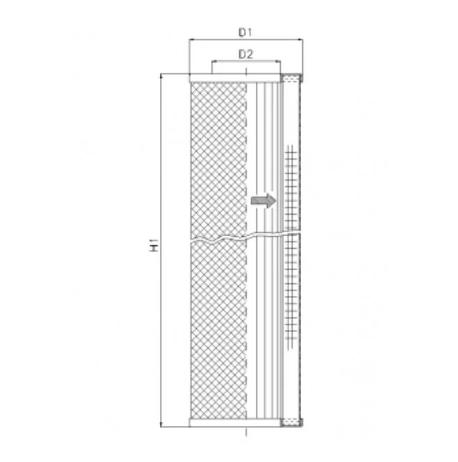Filtrec - S220T125 - Hydraulic filter element