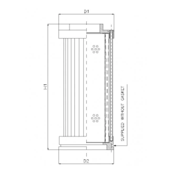 Filtrec - S410C25 - Hydraulic filter element