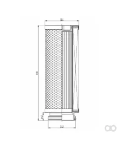 Filtrec - U131G01V0/ESD - Hydraulic filter element