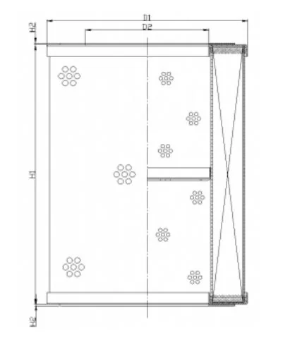 Filtrec - WG1072 - Hydraulic filter element
