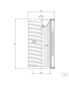 Filtrec - WG1122 - Hydraulic filter element